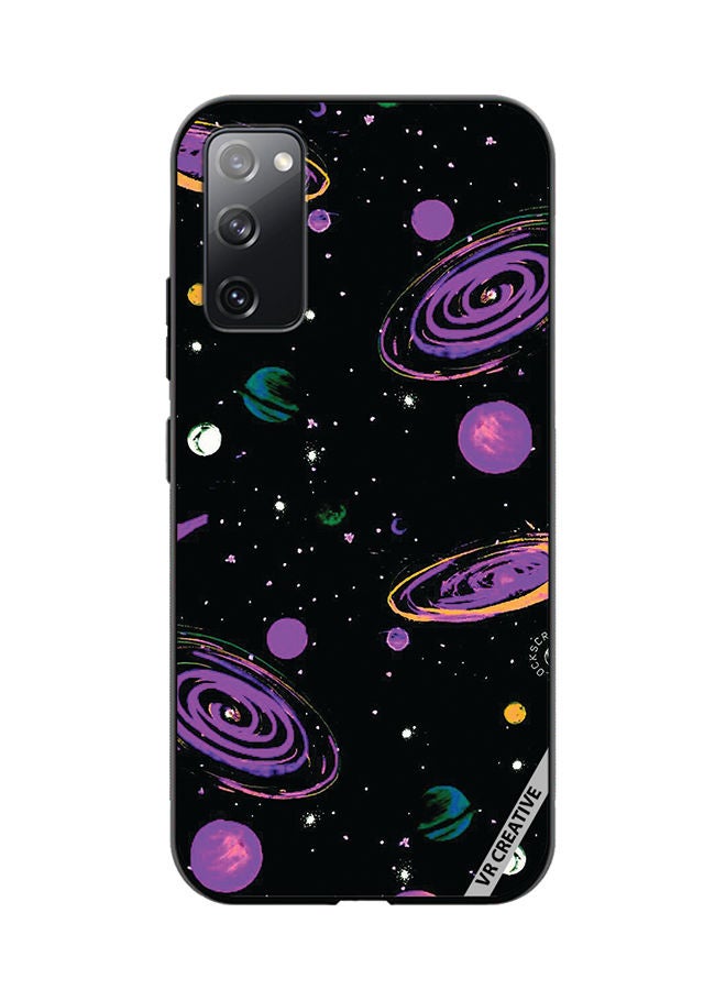 Protective Case Cover For Samsung Galaxy S20 FE 5G Astranaut3 Design Multicolour