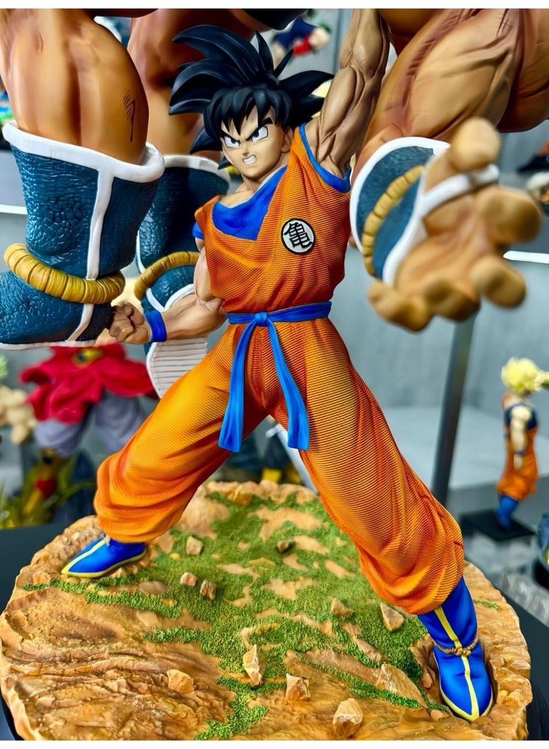 دراغون بول ، غوكو رفع Nappa الرسوم المتحركة ، مكتب ديناميكي و هدية عيد ميلاد مثيرة 23 سم - Image 4