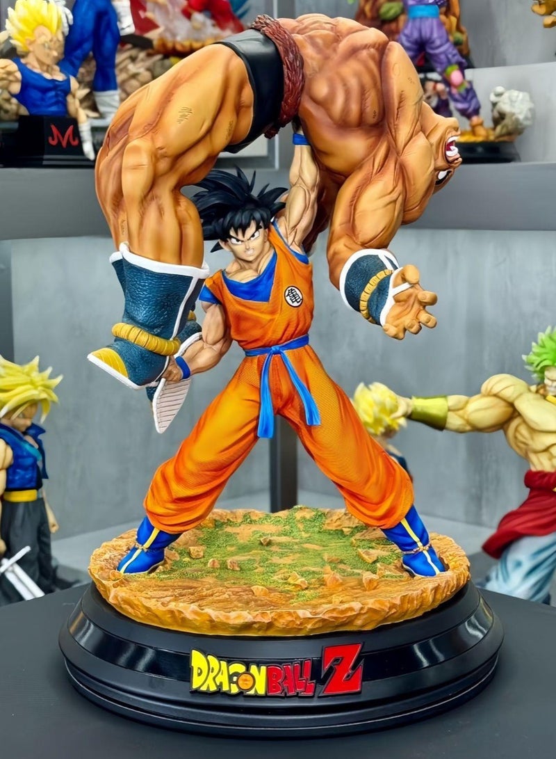 دراغون بول ، غوكو رفع Nappa الرسوم المتحركة ، مكتب ديناميكي و هدية عيد ميلاد مثيرة 23 سم - Image 1