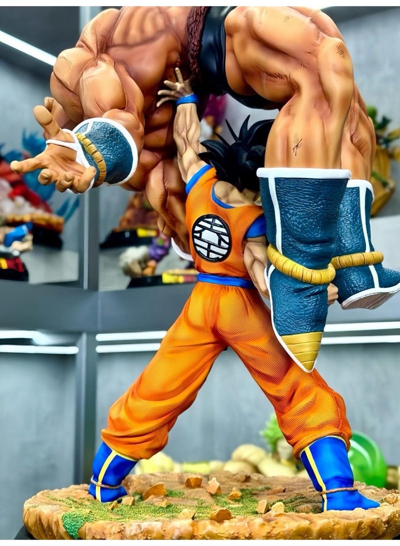دراغون بول ، غوكو رفع Nappa الرسوم المتحركة ، مكتب ديناميكي و هدية عيد ميلاد مثيرة 23 سم - Image 5