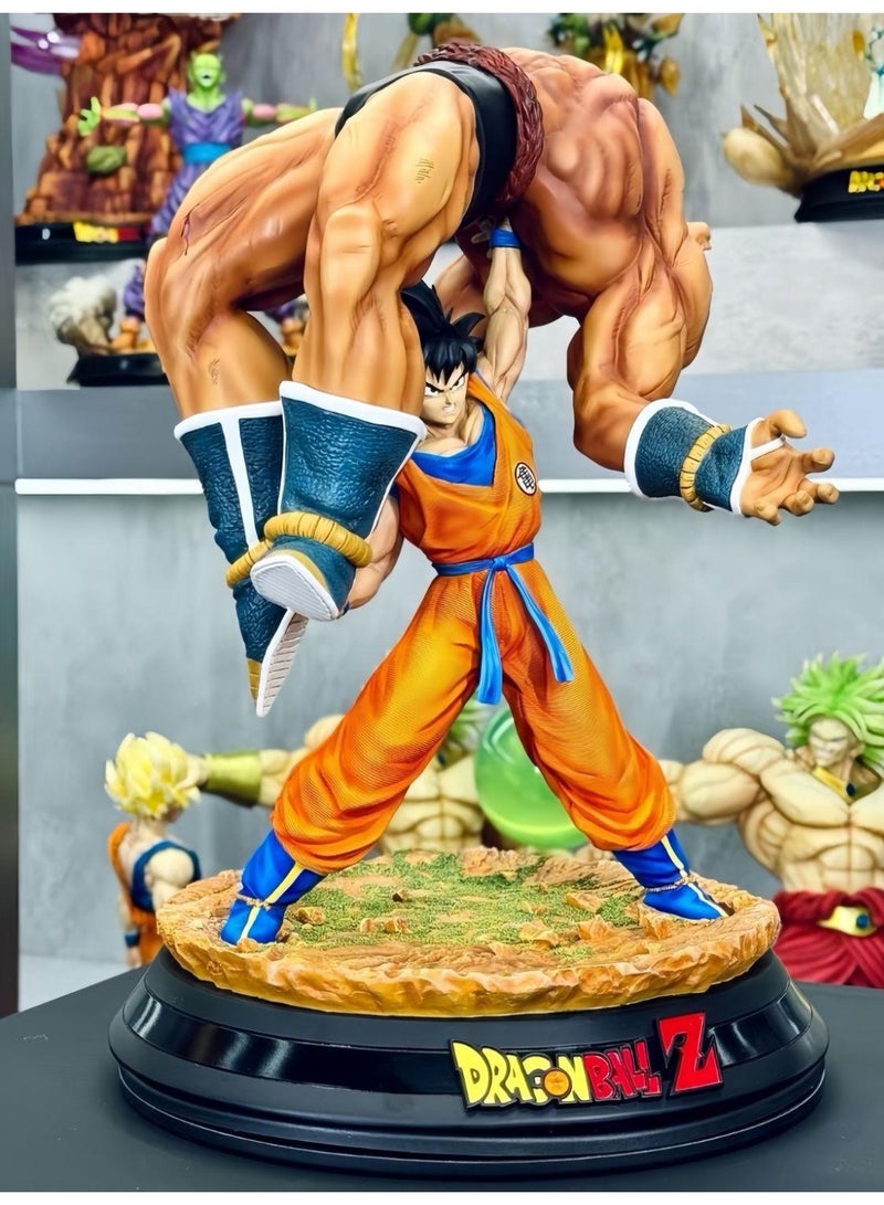 دراغون بول ، غوكو رفع Nappa الرسوم المتحركة ، مكتب ديناميكي و هدية عيد ميلاد مثيرة 23 سم - Image 2