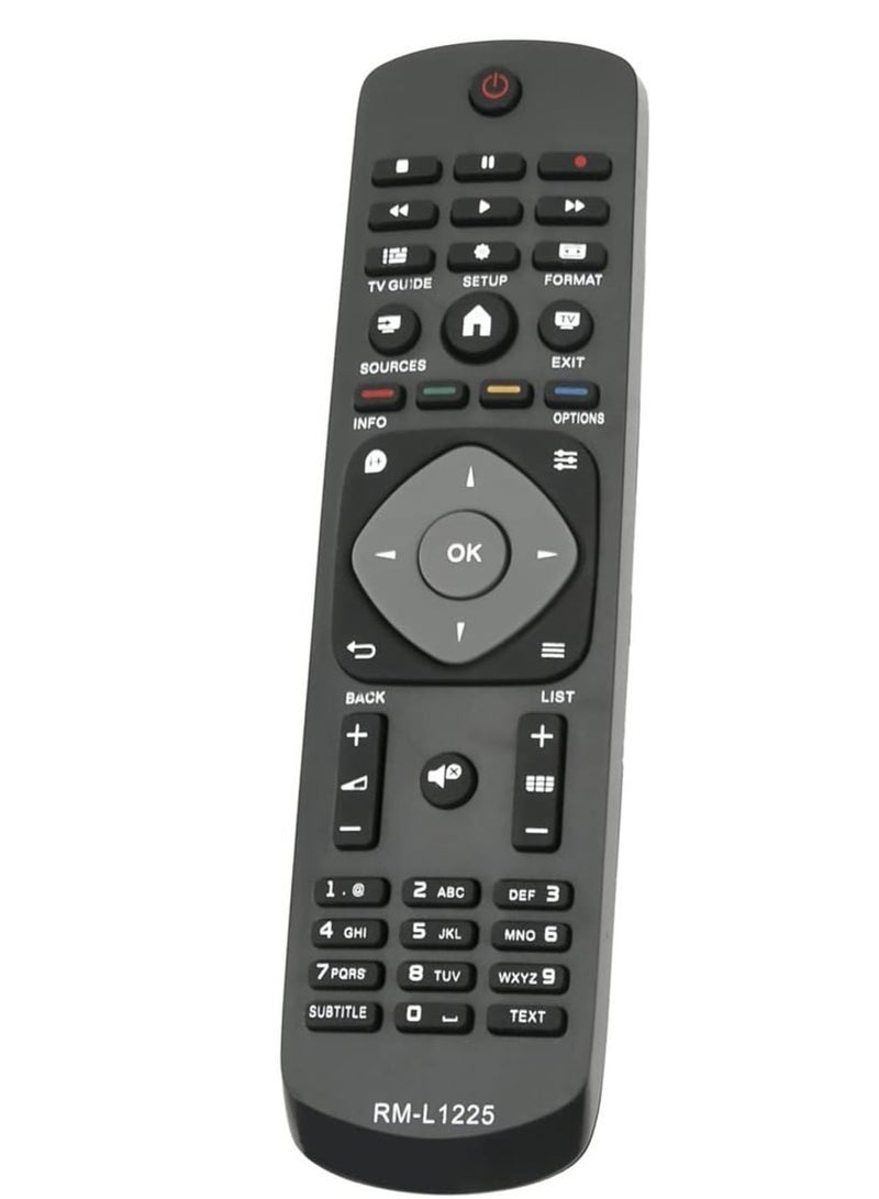 PopZa RM-L1225 VINABTY Replacement Infrared Remote Control for Philips LCD LED TV – Compatible with Models 398GR8BD1NEPHH, 47PFH4109/88, 32PHH4009, 50PFH4009 – Includes Battery - Image 4
