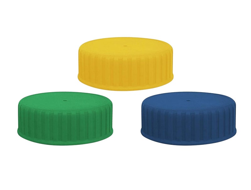 suncast Extra Color Caps for Suncast Commercial Refill Bottles Green Blue Yellow - Image 1