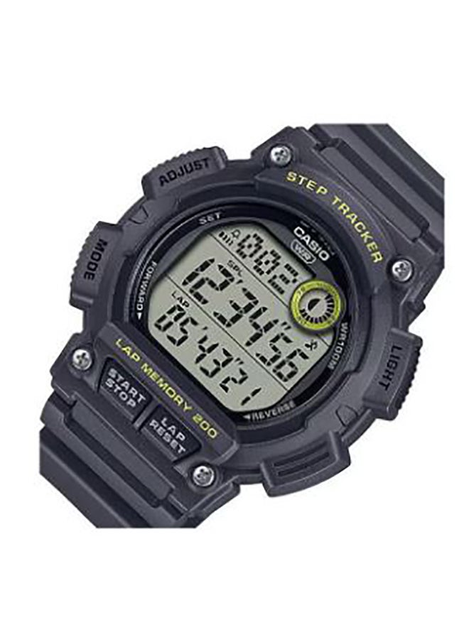 CASIO Resin Digital Waterproof Wrist Watch WS-2100H-8AVDF  - Image 2