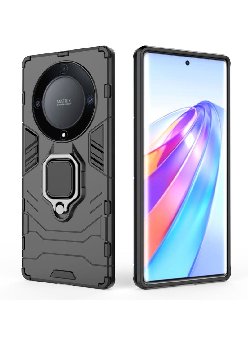 Hشرف Honor X9a حالة صدمة سيليكون مدرعة PC تبو حماية الغطاء الخلفي للهاتف المحمول - Image 1