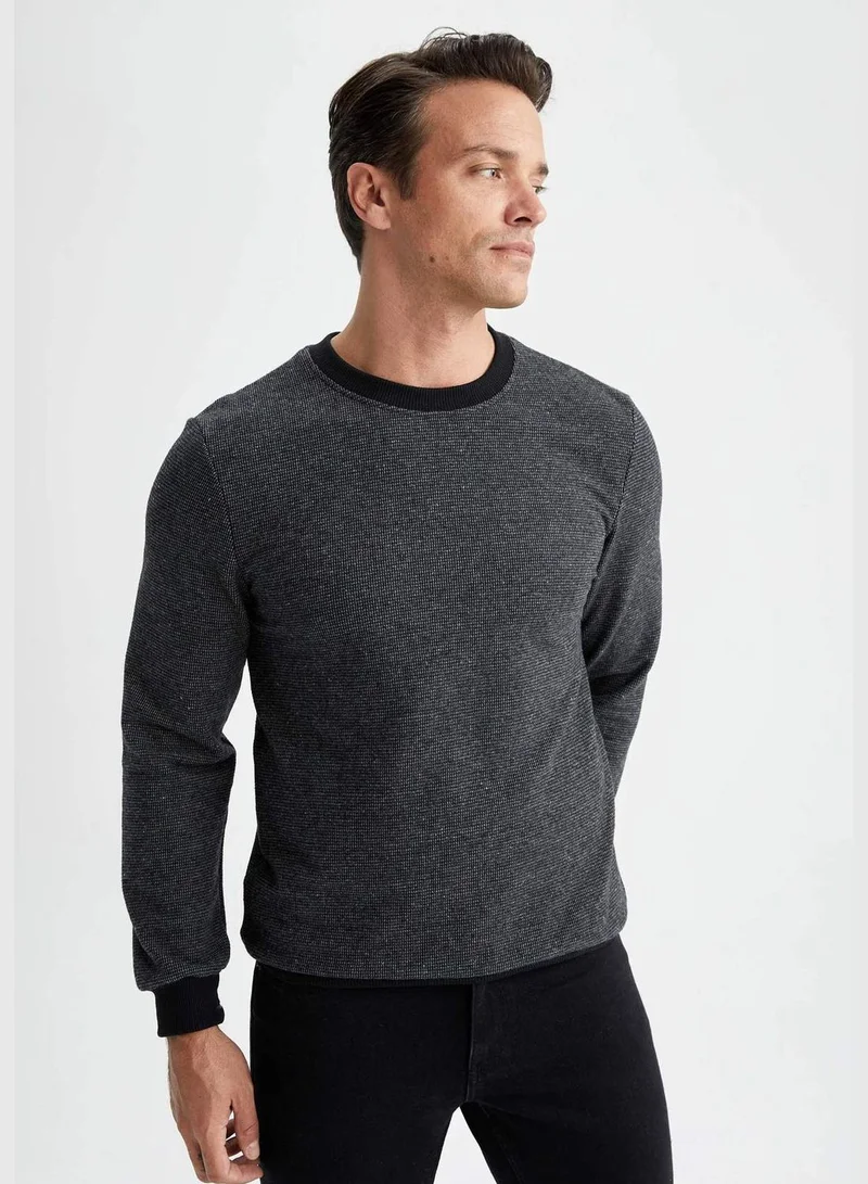 DeFacto Man Knitted Sweatshirt