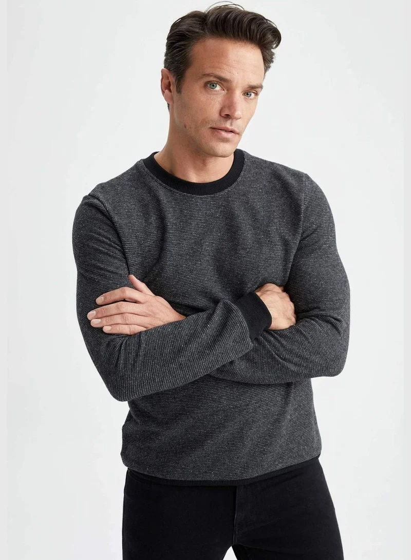 DeFacto Man Knitted Sweatshirt