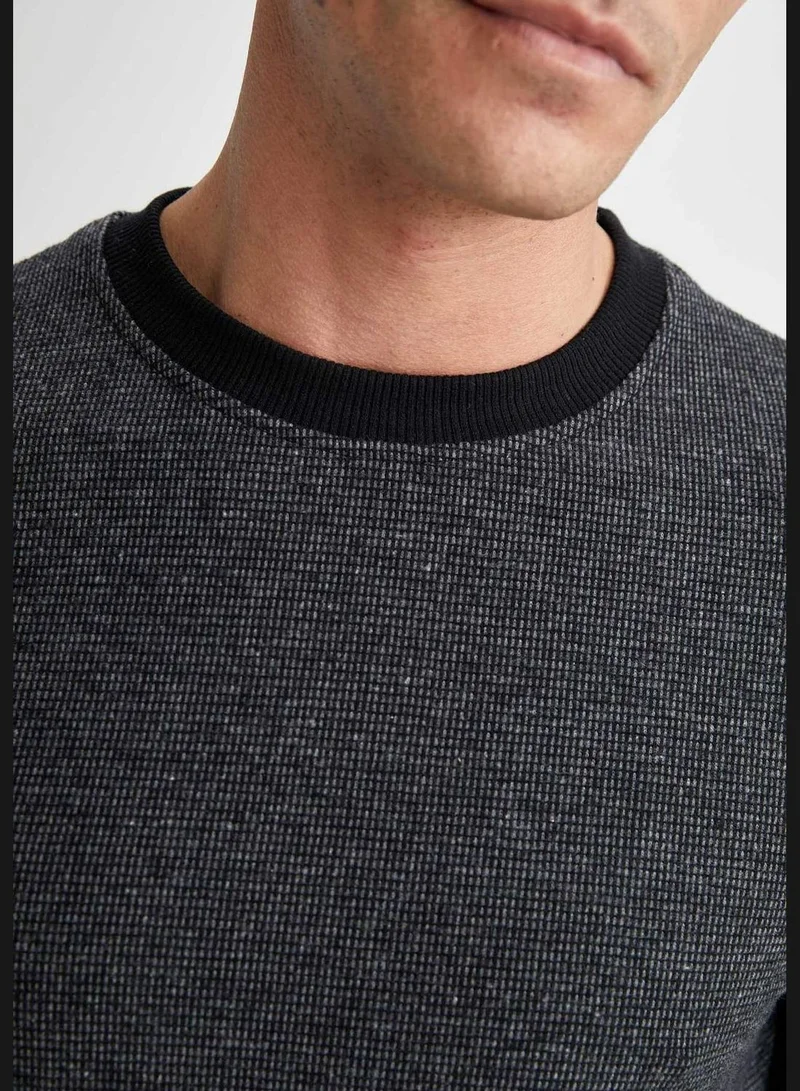 DeFacto Man Knitted Sweatshirt
