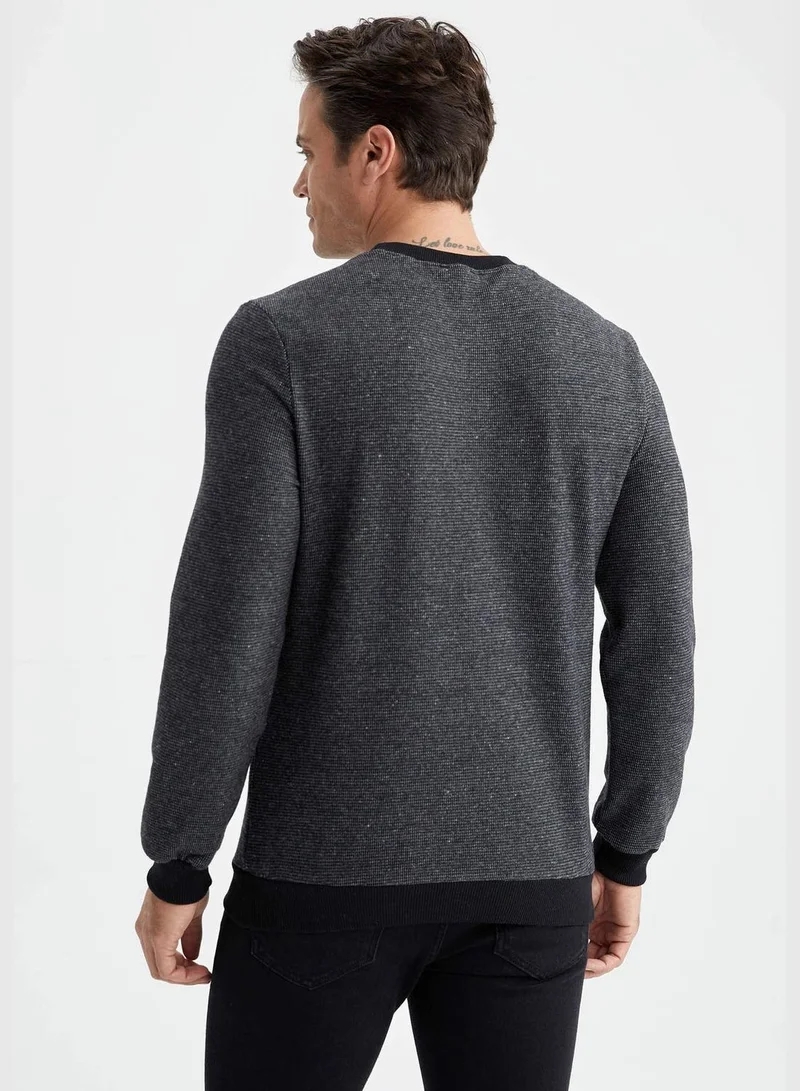 DeFacto Man Knitted Sweatshirt