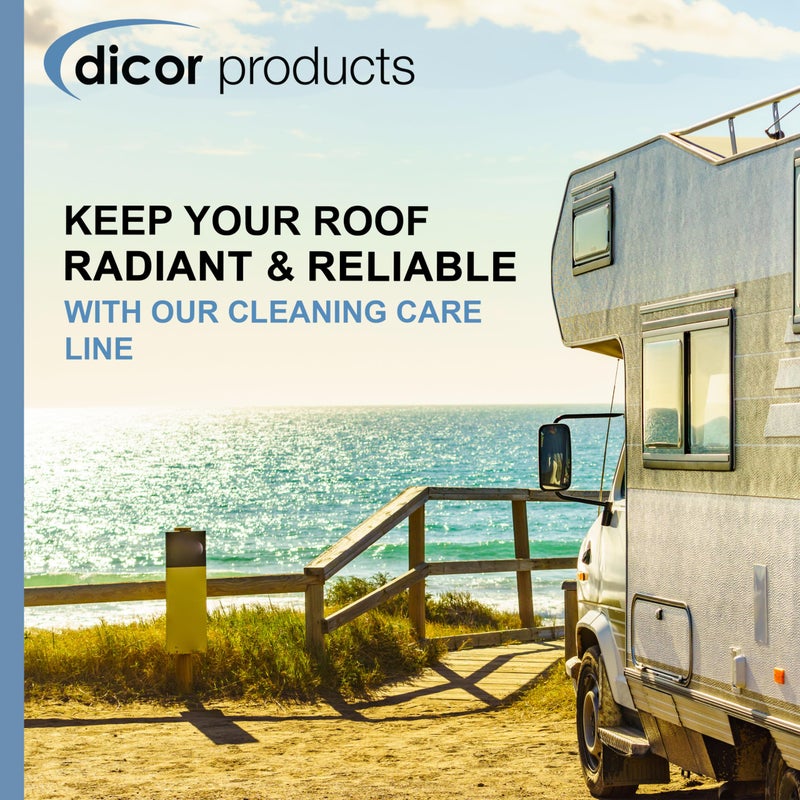 Dicor RP-RG-1GL Roof Guard RV Roof Protectant Spray - White, 1 Gallon - Image 2