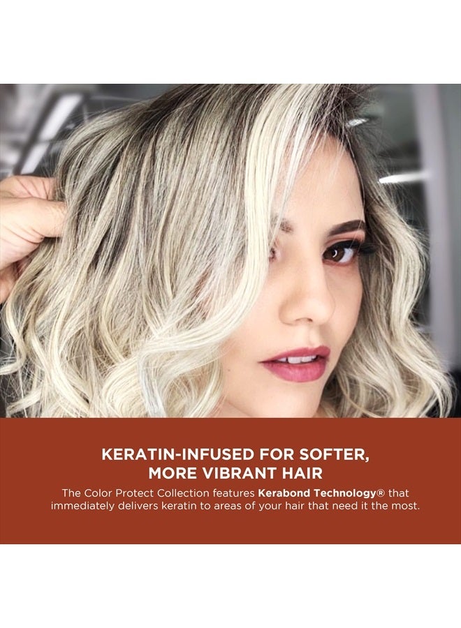 Pomade KERATHERAPY Keratin Infused Color Protect Shampoo, 33.8 fl. oz., 1000 ml - Gluten Free Color Protecting Shampoo for Color Treated Hair with Kerabond Technology, Red Raspberry Oil, Omega 3 & 6 - Image 2