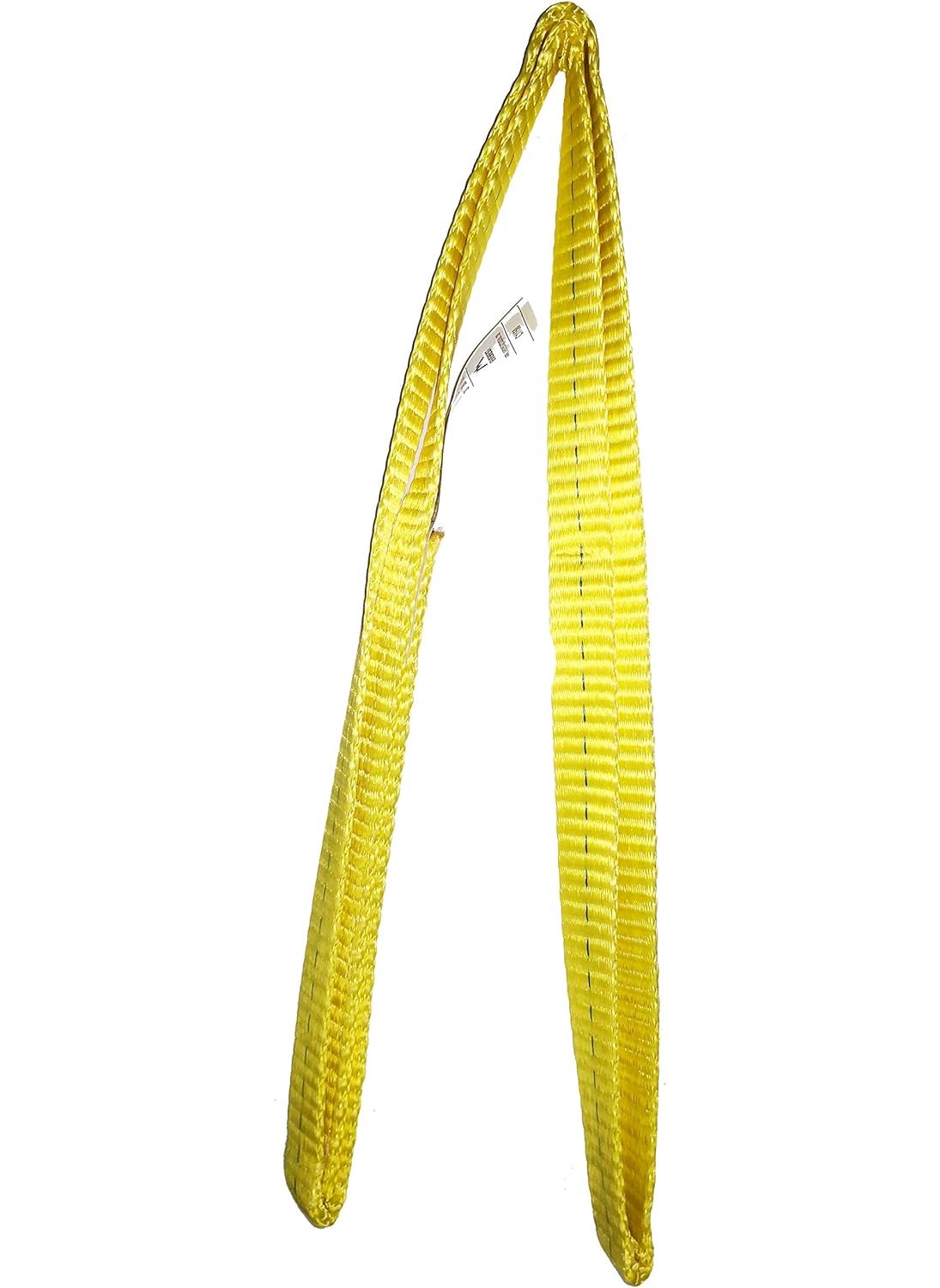 Everest C1150 1 x 3 Endless Sling Lifting Sling Endless Flat Sling Yellow Webbing 3200 lbs  - Image 3