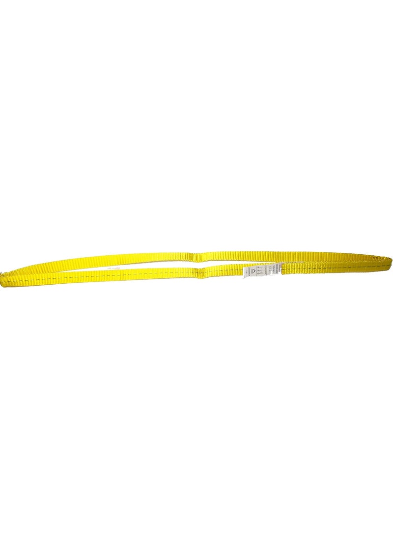 Everest C1150 1 x 3 Endless Sling Lifting Sling Endless Flat Sling Yellow Webbing 3200 lbs  - Image 4