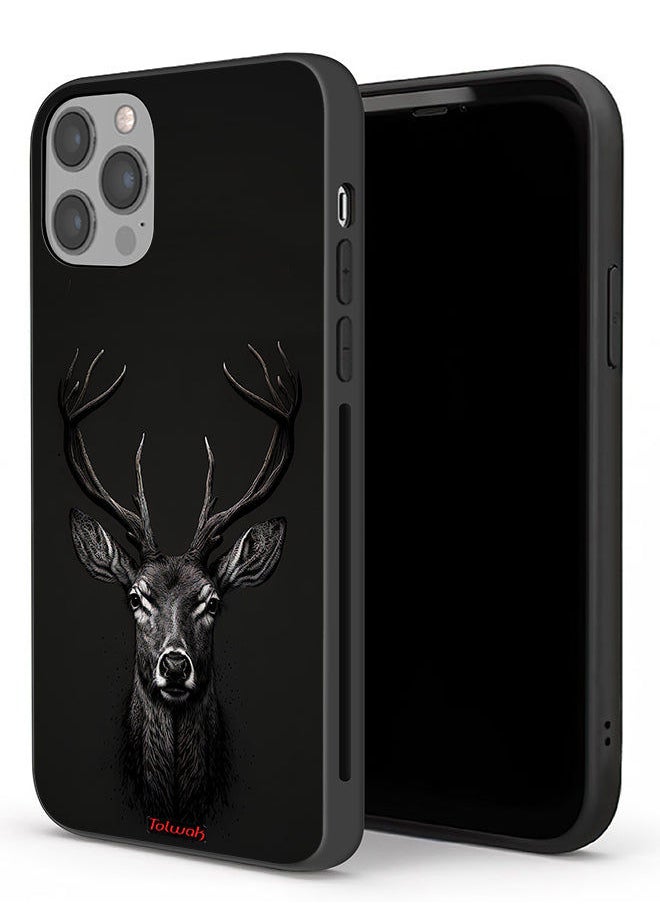 Tolwak - Apple iPhone 12 Pro Max Protective Case Deer Digital Art - Image 1