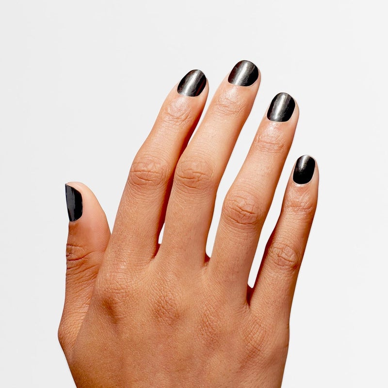 OPI Infinite Shine Stay & Night | Opaque Dark Gray Pearl Long Wear Gel Like Nail Polish | Vegan, Long Lasting, Streak Free - Image 4