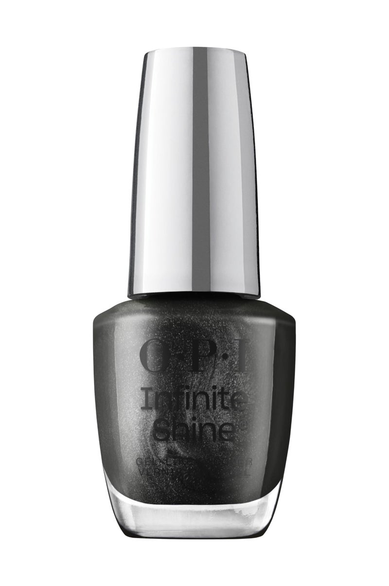 OPI Infinite Shine Stay & Night | Opaque Dark Gray Pearl Long Wear Gel Like Nail Polish | Vegan, Long Lasting, Streak Free - Image 1