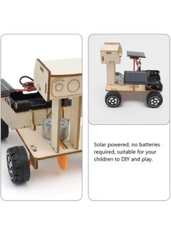 Jorunb Solar Car Model Kits to Build,Science kit Science Experiment Kit for Applicable to Youth Age, Robotic Stem Project Build,Educational DIY STEM Set  - Image 2