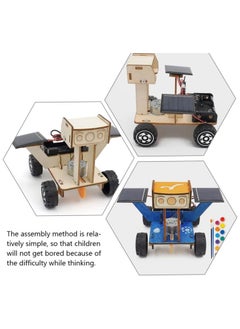 Jorunb Solar Car Model Kits to Build,Science kit Science Experiment Kit for Applicable to Youth Age, Robotic Stem Project Build,Educational DIY STEM Set  - Image 5