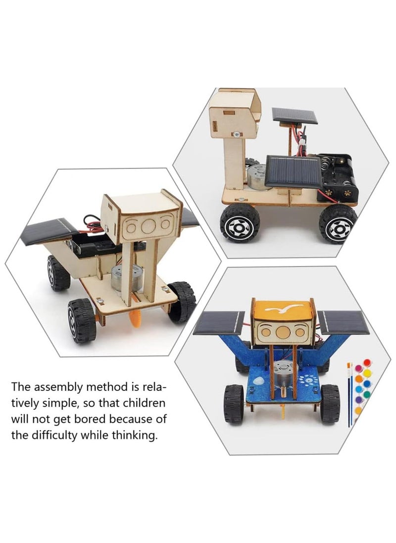 Jorunb - Solar Car Model Kits to Build,Science kit Science Experiment Kit for Applicable to Youth Age, Robotic Stem Project Build,Educational DIY STEM Set - Image 1