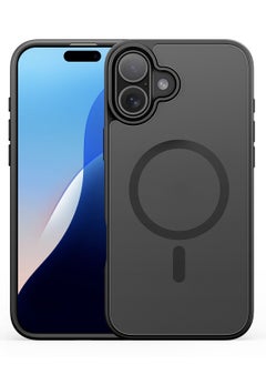 DUX DUCIS DUX DUCIS Yind Series Cover for the iPhone 16 mobile phone, compatible with MagSafe, a slim, TPU Hybrid PC  cover made of TPU, polycarbonate silicone - Black  - Image 1