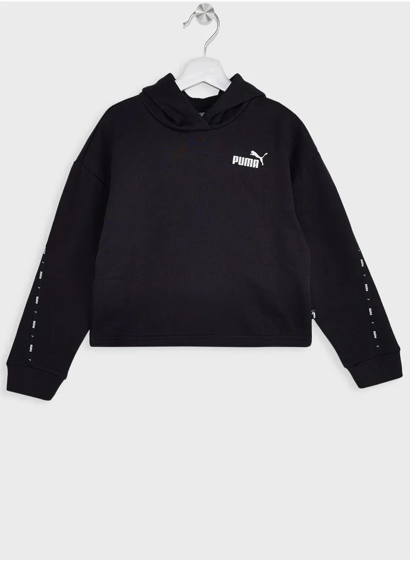PUMA Kids Essential Tape Hoodie Fl