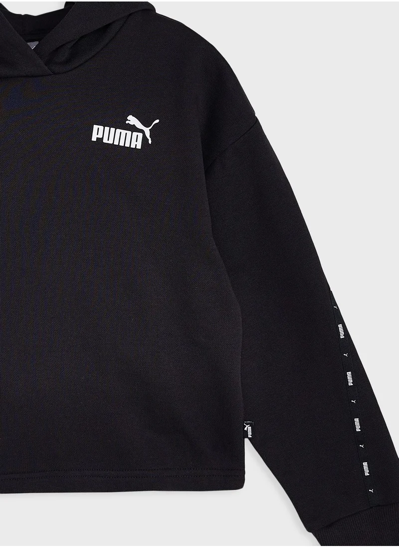 PUMA Kids Essential Tape Hoodie Fl