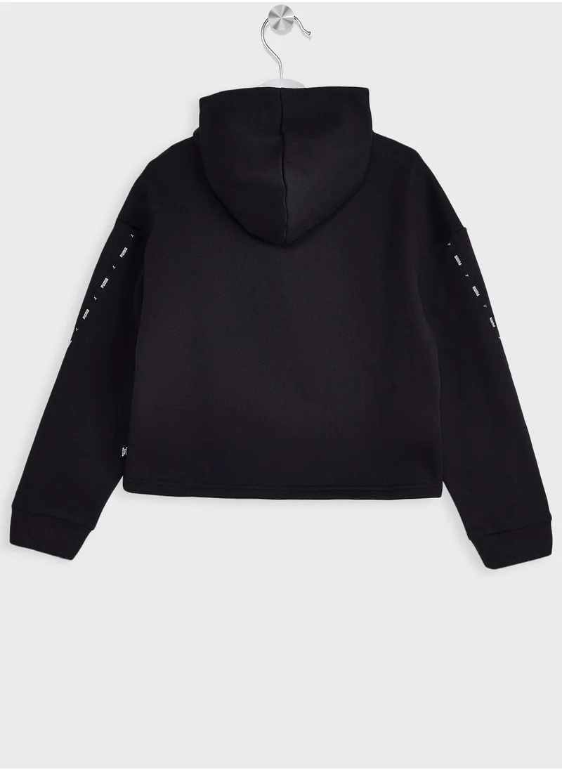 PUMA Kids Essential Tape Hoodie Fl