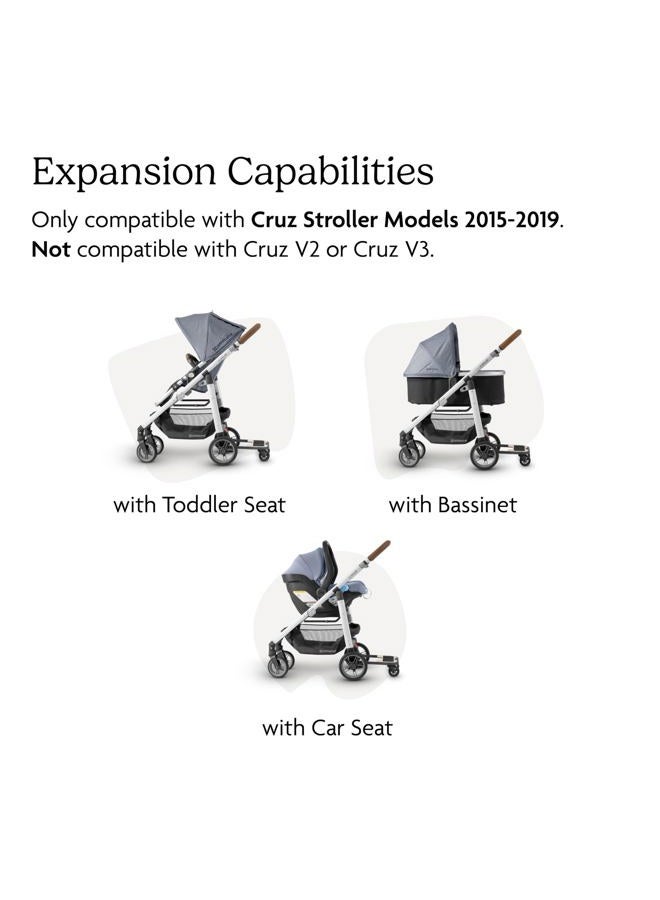 UPPAbaby Piggyback Ride Along Board for Cruz Models 2019 and Earlier - Black - Image 4