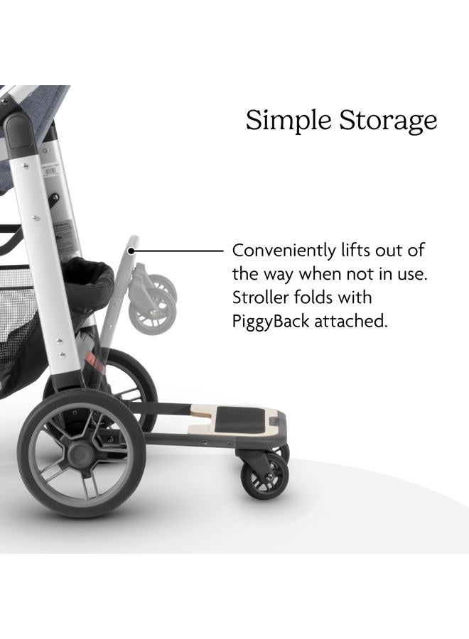 UPPAbaby Piggyback Ride Along Board for Cruz Models 2019 and Earlier - Black - Image 2