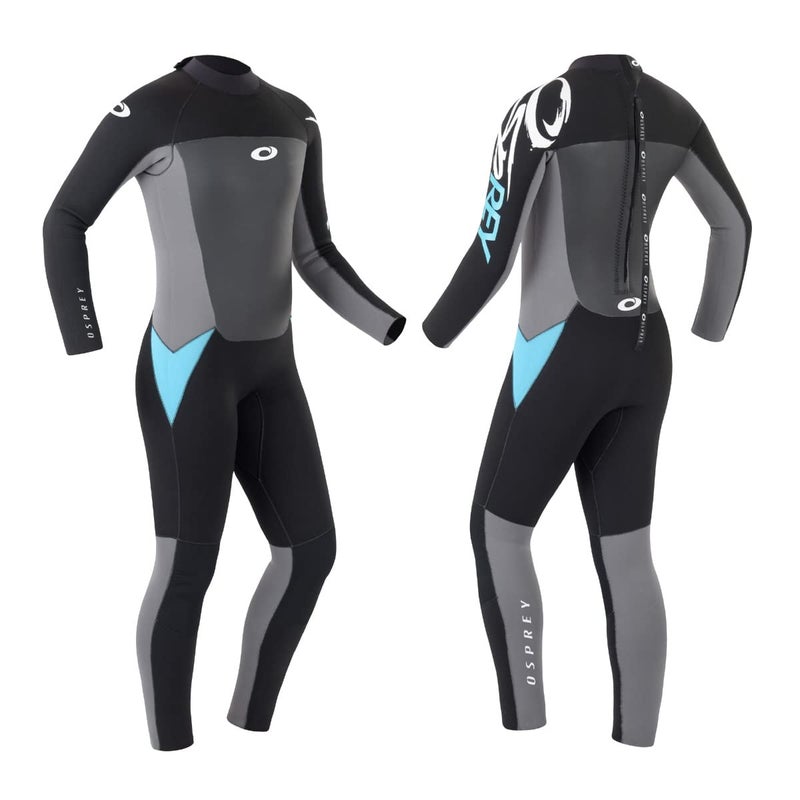OSPREY Osprey Origin Neoprenanzug Damen 5mm Lang Winter Wetsuit und Surfanzug, Blau, Mittel (M) - Image 1