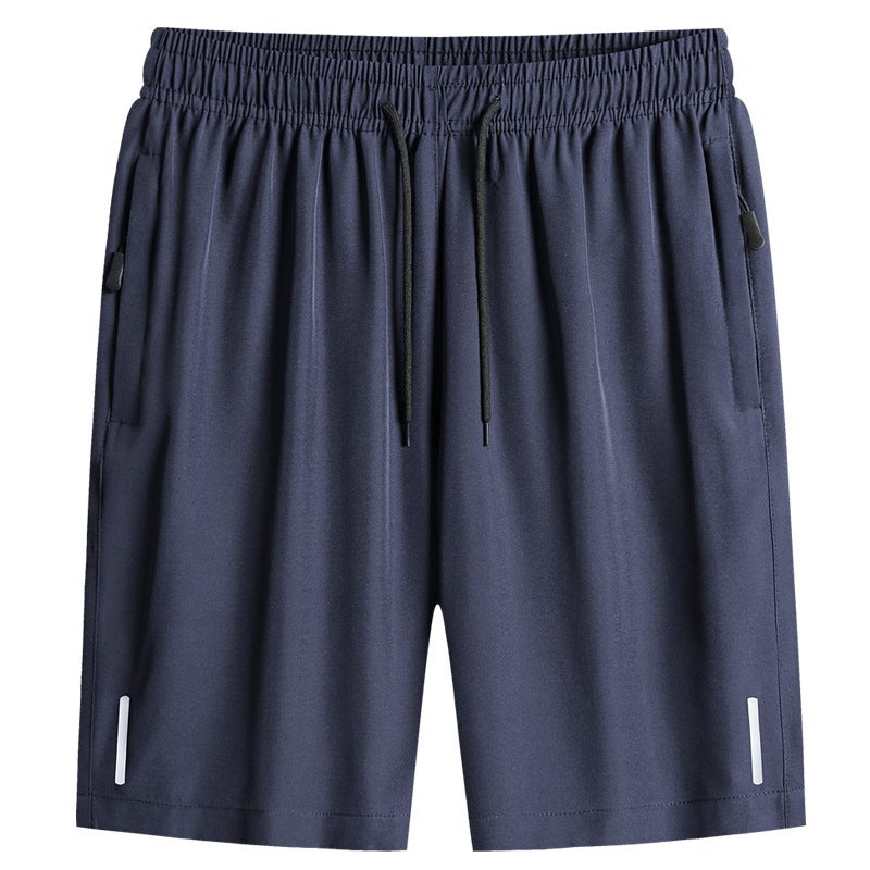 M-8XL Sports Shorts Mens Summer Loose Pants Quick-drying Beach Pants Fitness Pants plus size Pants 108 tibetan blue 