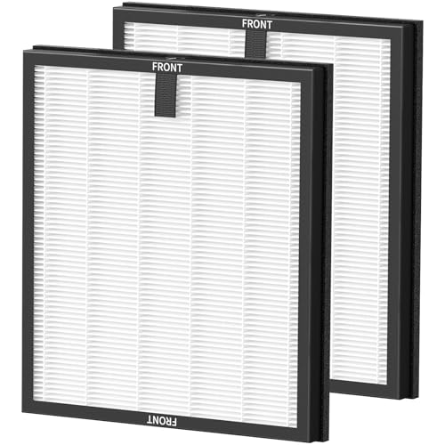 Caehomly 2 Pack HY4866 Replacement Filters for MORENTO/WESTHEY HY4866 Air Purifier and YIOU M1 Air Purifier, 3-in-1 H13 True HEPA Filter High-Efficiency Activated Carbon Filter, Enhanced Version - Image 1