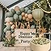 TRENDPLAY Ball Pit Balls Star and Heart Shapes for Toddlers 200 Count Plastic Balls for Ball Pit Fun and Play Cream Green - Image 4