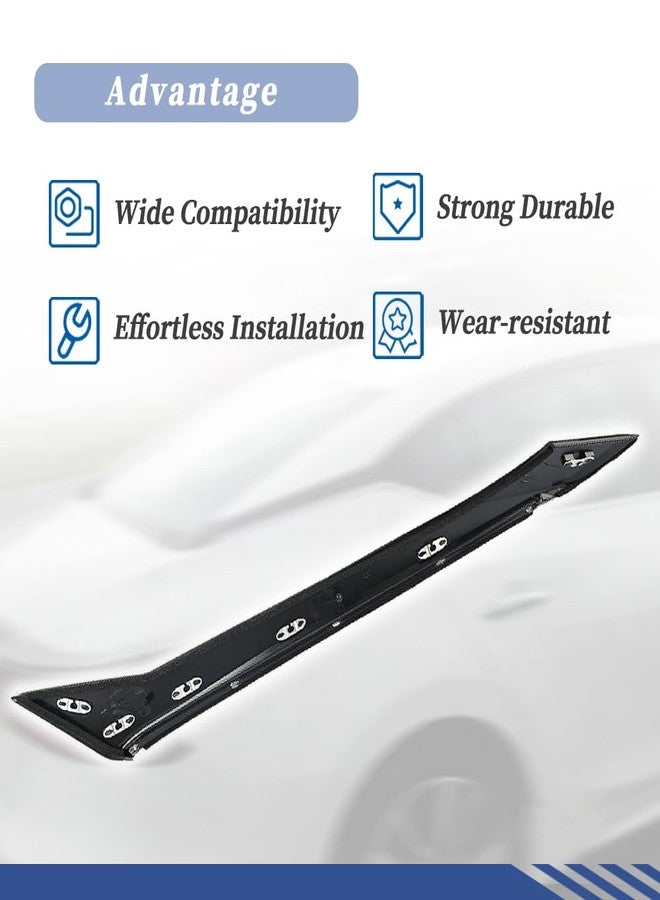 Getfarway C- Pillar Trim Molding 788739DJ1A 788739DD0A 78873-4RA0A Compatible with Nissan Maxima 2016-2021 Rear Right Passenger Side Body Molding Panel Black (Right Passenger Side) - Image 4