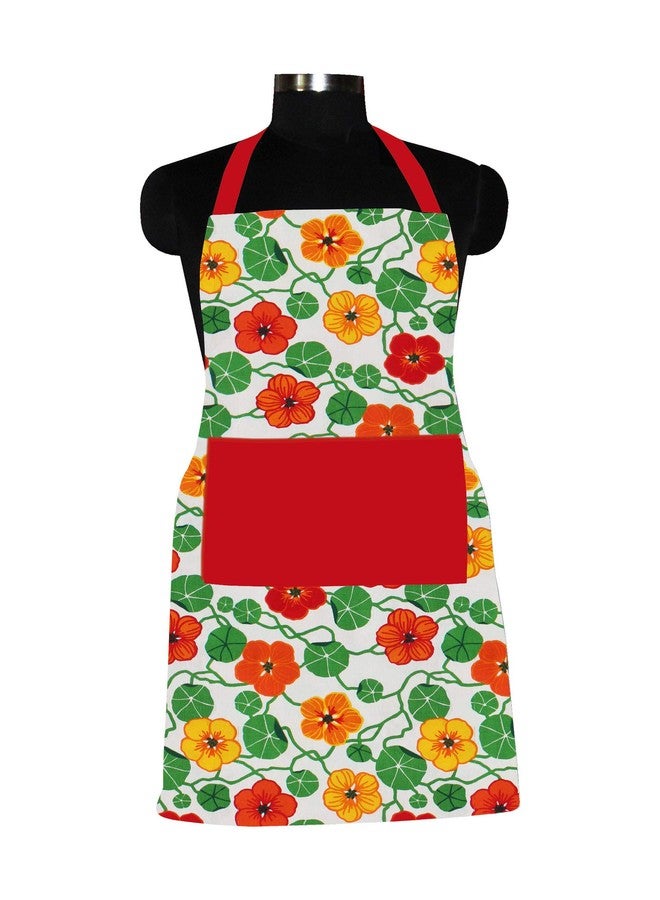 Airwill, 100% Cotton Regular Kitchen Home Use & Chefs Use Aprons, Pack of 1 Piece - Image 1
