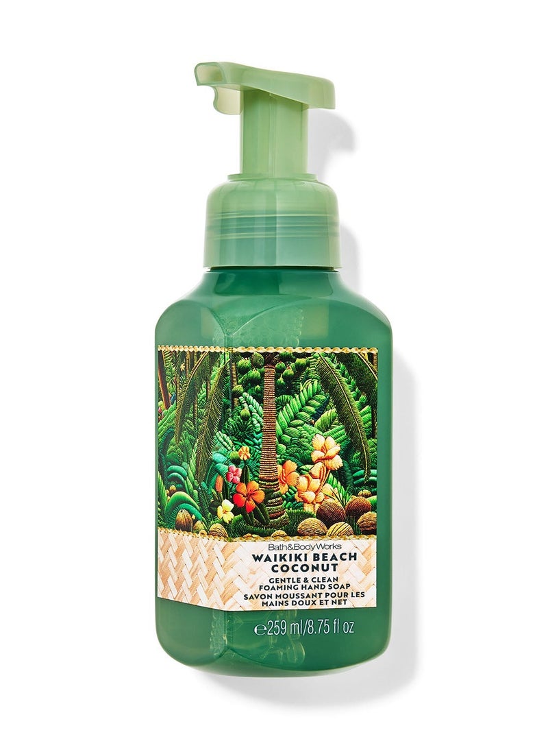 Bath & Body Works Waikiki Beach Coconut Gentle & Clean Foaming Hand Soap