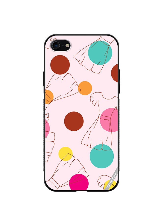 VR CREATIVE Protective Case Cover For Apple iPhone 7/8/SE 2020 Texture Design Multicolour - Image 1