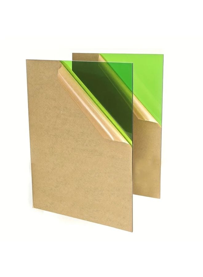 Green Acrylic Board 8x12 Inches 1 8 Thick Blank For DIY Projects - Image 1