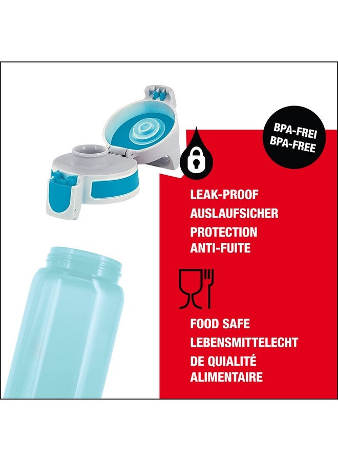 Sigg Kids Water Bottle Viva One Aqua Leakproof Dishwasher Bpa Free Sport And Bike One Hand Children'S Drink Bottle 17 Oz Aqua 500Ml - Image 4