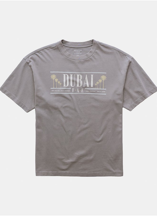 American Eagle AE Boxy Destination Graphic T-Shirt  - Image 3