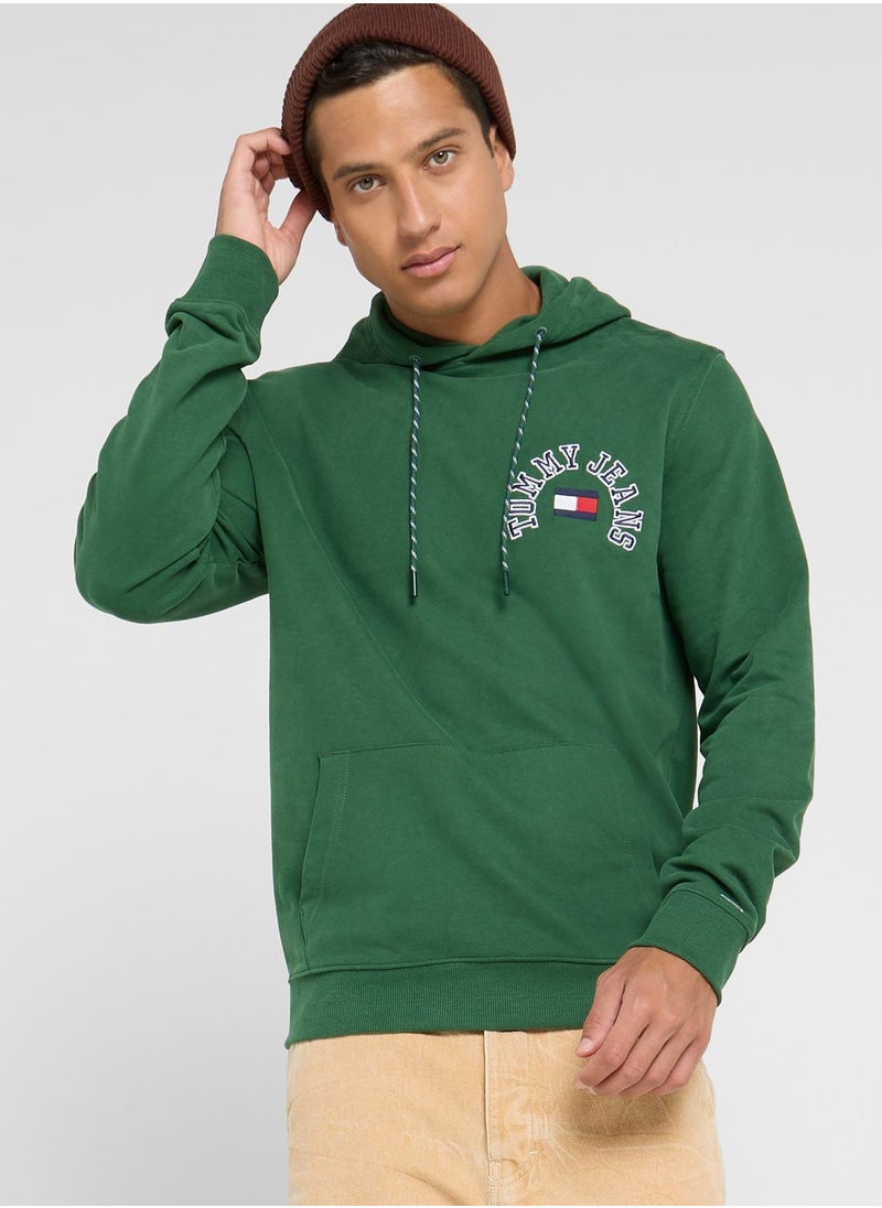 TOMMY JEANS - Logo Printed Hoodie - Image 1