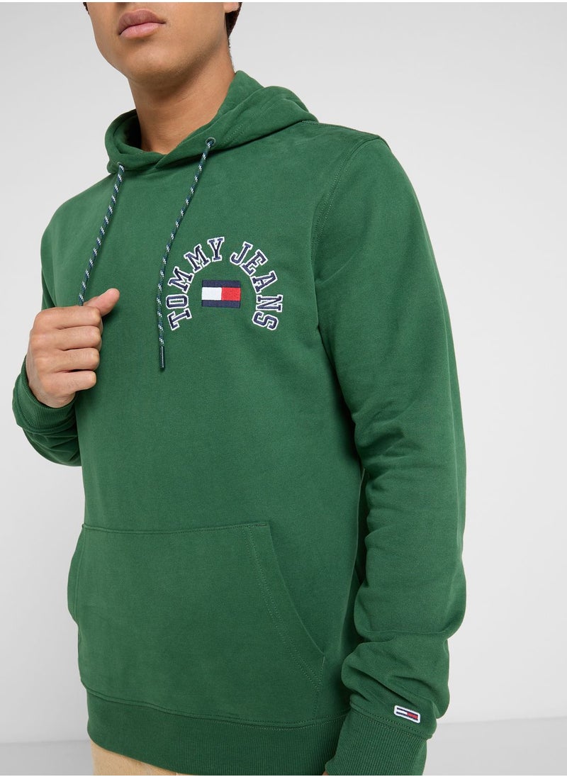 TOMMY JEANS - Logo Printed Hoodie - Image 1