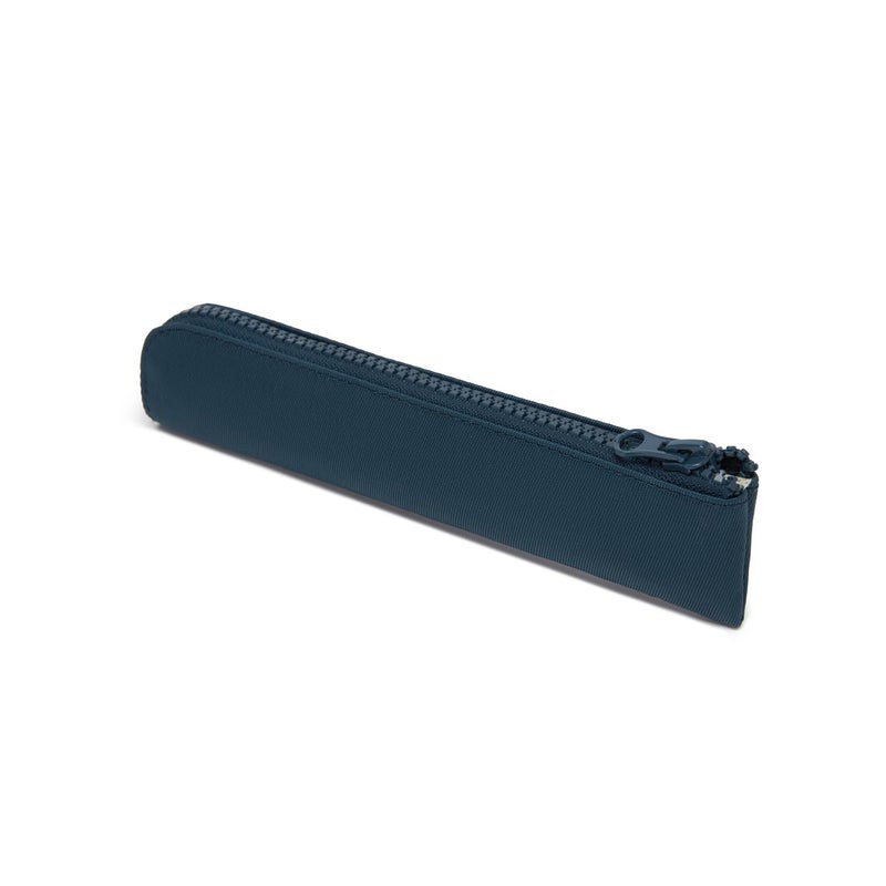 YONBEN Oxford Pencil Case Small Pencil Pouch Slim Pen Case Holder Zipper Bag for School OfficeRoyal BlueOxford Fabric - Image 2