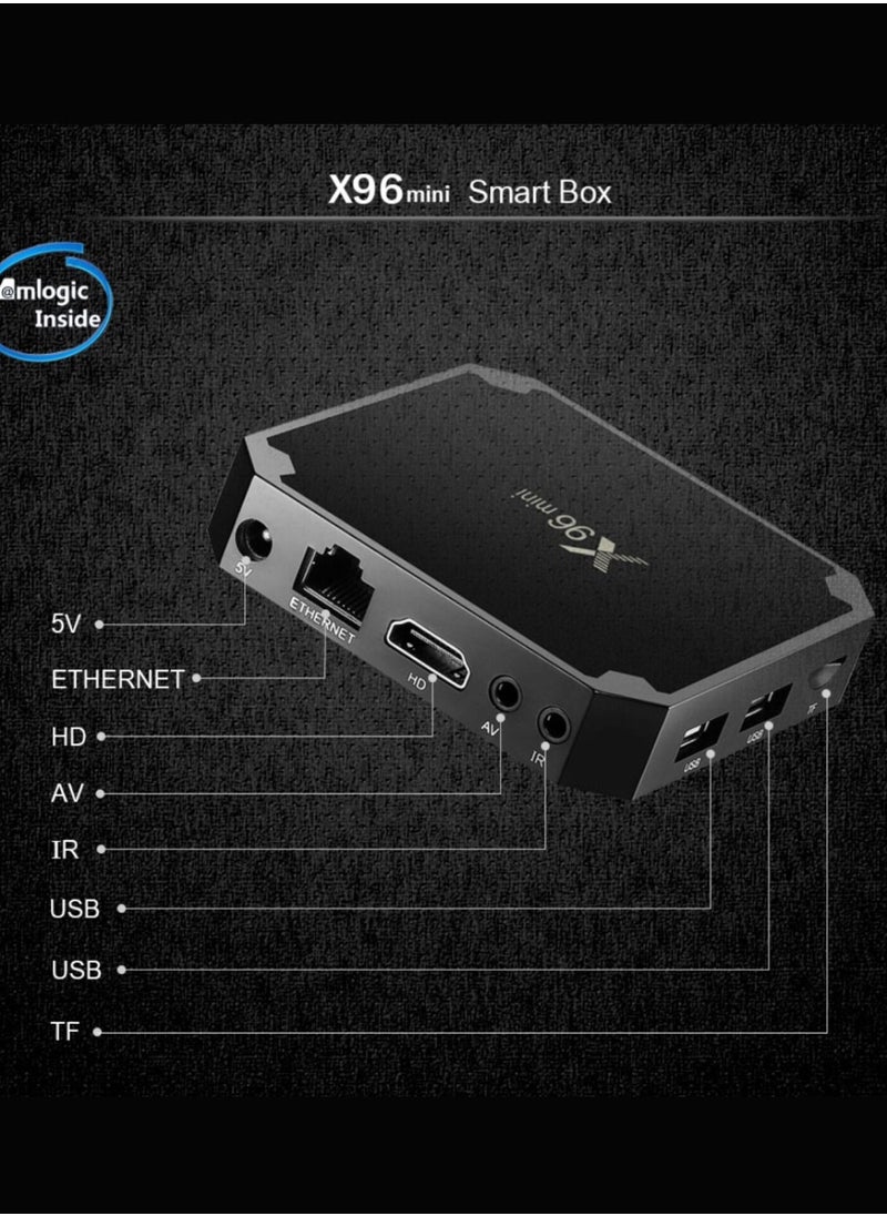 Generic Andriod X96 Mini 4K Smart Tv Box 4GB Ram & 32GB Storage with Black Set Top Device  - Image 4
