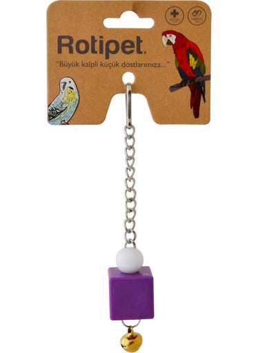 Rotipet Shaped Single Pendulum Bird Toy  - Image 2