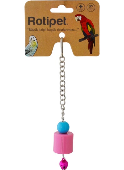 Rotipet Shaped Single Pendulum Bird Toy  - Image 1