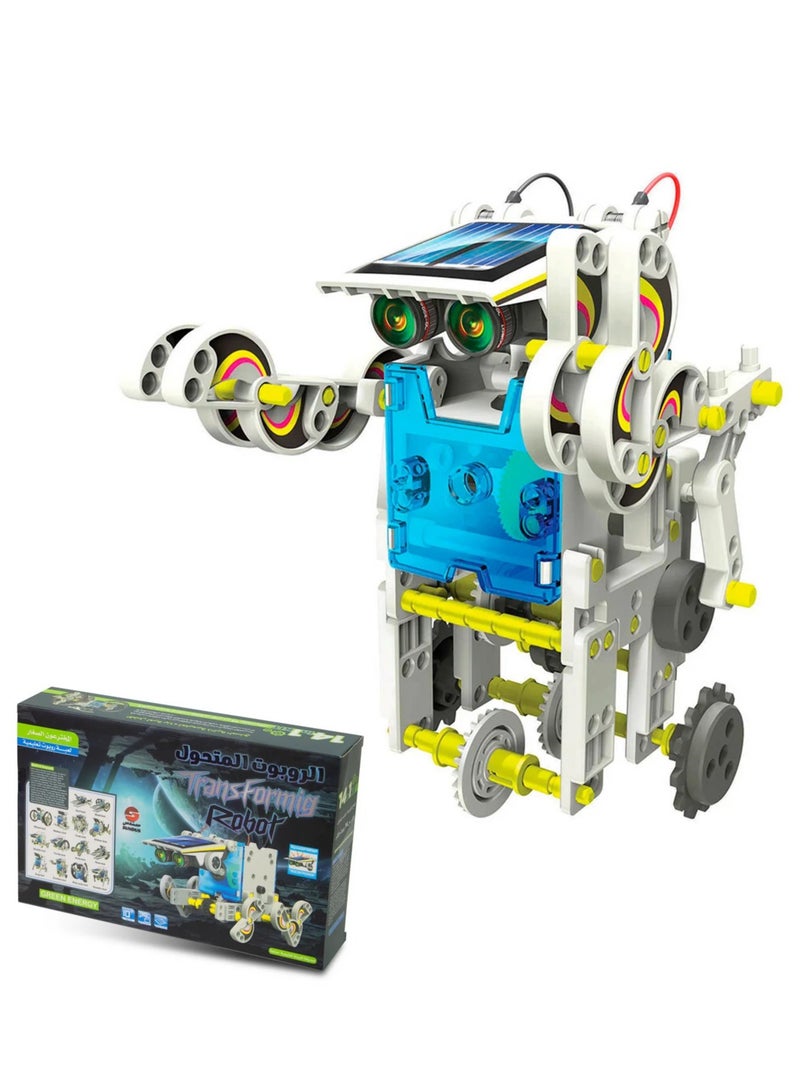 سندس روبوت المتحول من سندس للعب الاطفال وتطير مهارات التركبيب هذه اللعبةن يتم تركيبة بانمكاط مختلفة - Image 1