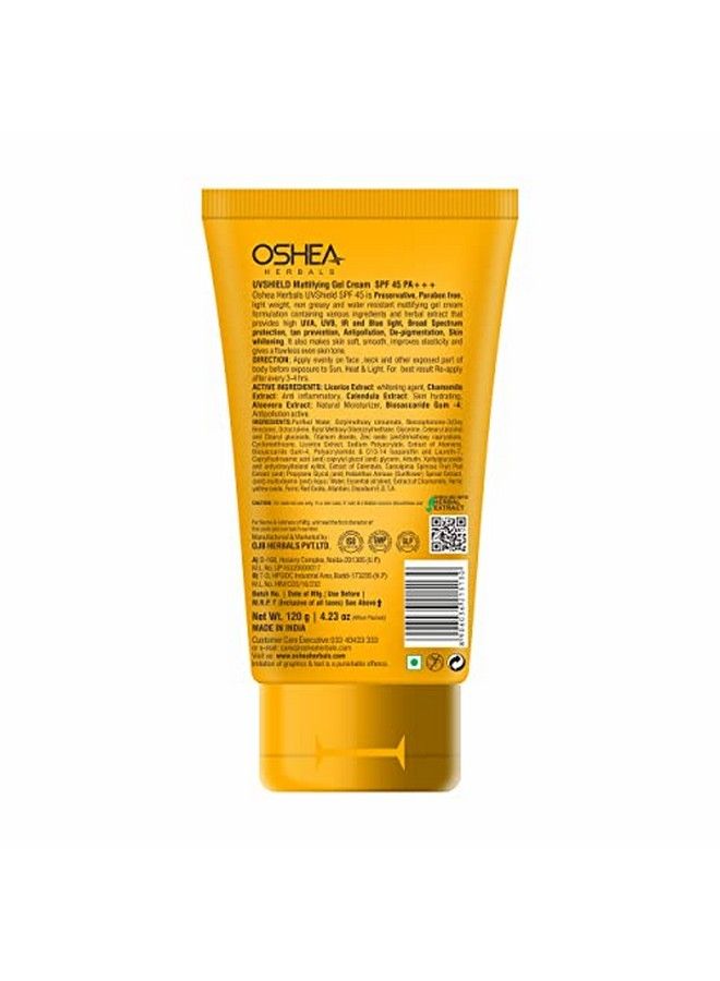 OSHEA كريم جل مرطب للبشرة من يو في شيلد بعامل حماية من الشمس 45 بابلس بلس بلس بلس 1 غني بخلاصة البابونج والآذريون أبيض 1 120 جرام - Image 3