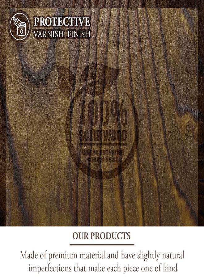 MyGift 11x14 Deep Shadow Box Frame with Cork Board Backing and Acrylic Paneled Cursive Hinged Door, Rustic Burnt Wood Wall Mounted Shadow Box Display Case Cabinet - Image 4