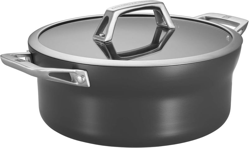 ZWILLING Motion Hard Anodized 5qt Aluminum Nonstick Dutch Oven